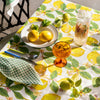Capri Yellow tablecloth 145x250cms